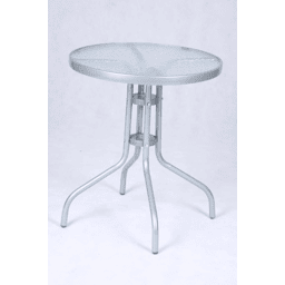 Gartentisch Bistrotisch Balkontisch Glastisch Ø60 cm ...