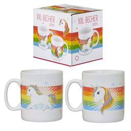 12 Riesen Keramik Becher Xxl Einhorn 800ml Kaffeebecher Kaffeetasse Kinderbecher Kindertasse Teetasse Kakaotasse Trinkbecher Trinktasse Restposten De