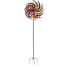 Xxl Doppelwindrad Windrad Garten Dekoration Windspiel Metall 210