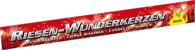 MEGA - Wunderkerzen a 45cm, 5er a 90 Sek f Party, Disco, Hochzeit Feuerwerk