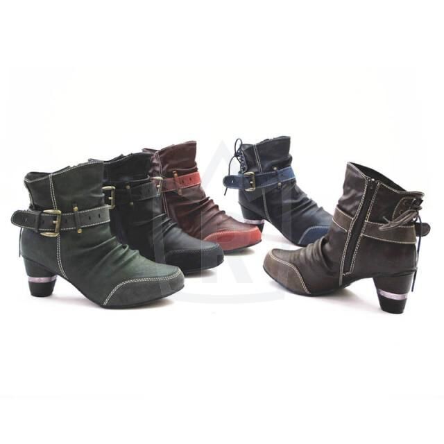Women's ankle boots color choice size 36-41 for 10,90 EUR