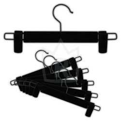 Rock Hosen Top Bügel PVC Samt Schwarz je 2,10 EUR