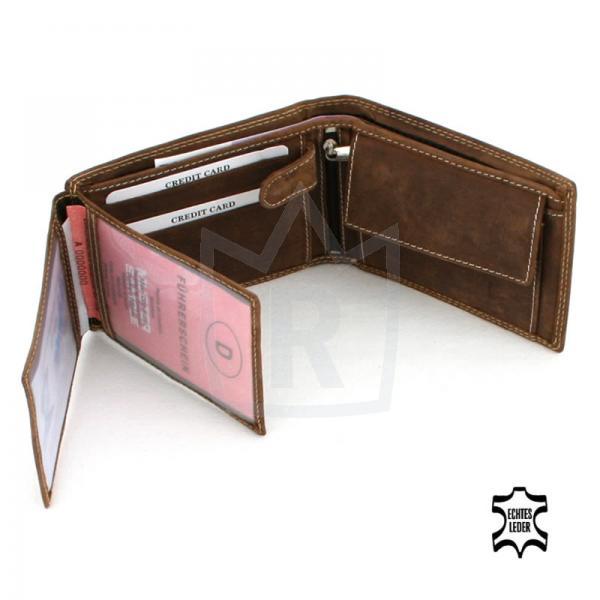 Büffelleder Geldbörsen Portemonnaies ab je 5,95 EUR