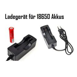 Ladegerät für Akku Typ TR 18650 EU Ladegerät für Ultrafire & co