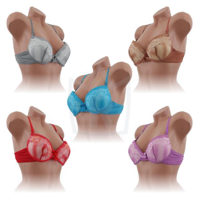Sexy Push Up BHs Spitze Farbig Cup B je 1,20 EUR