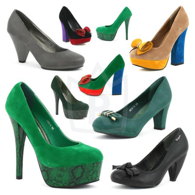 Damen Pumps High Heels Mix Gr. 36-41 je 2,90 EUR
