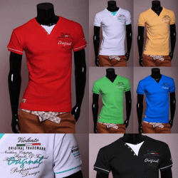 Modische Herren Polo Shirts Gr. S-XXL je 6,95 EUR