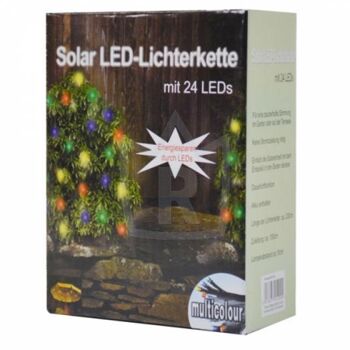 Restposten Solar Led Lichterkette 24 Bunt Solarlampe Aldi Rewe 12431389 Restposten De
