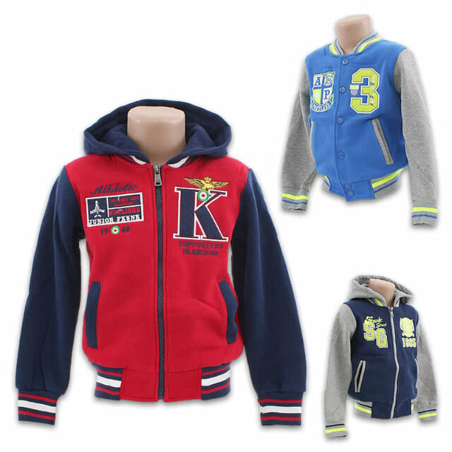 Kinder College Oldschool Jacken 4-14 J. ab je 6,75 EUR