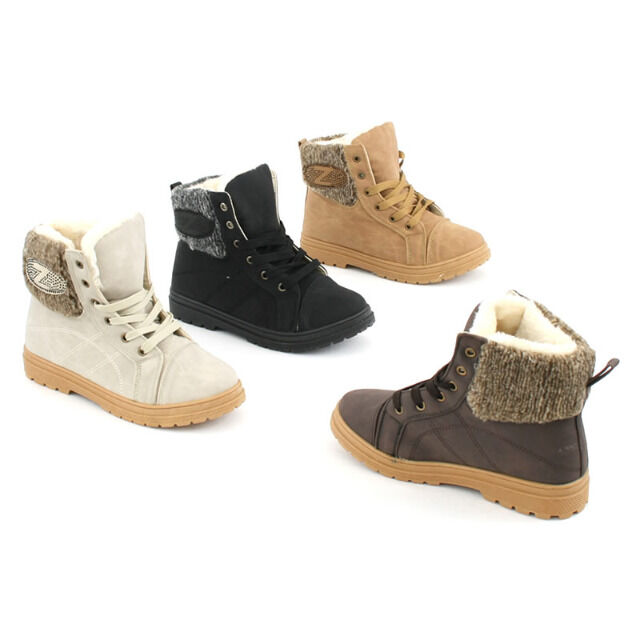Damen Fell Boots Schuhe Gr. 36-41 je 10,50 EUR