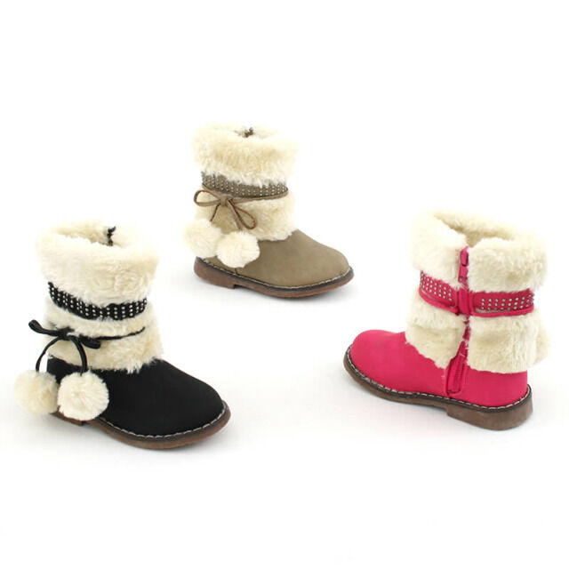 Mädchen Fell Stiefel Schuhe Gr. 19-24 je 9,90 EUR