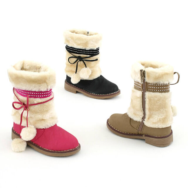 Mädchen Fell Stiefel Schuhe Gr. 25-30 je 10,50 EUR