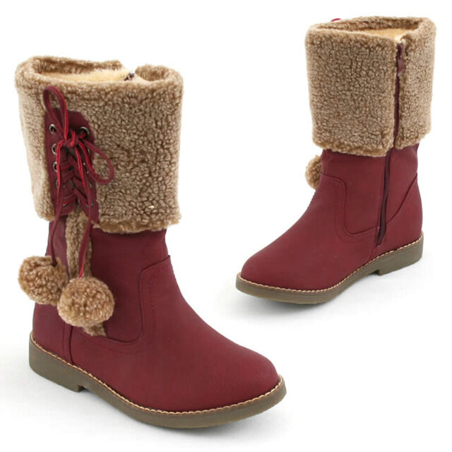 Mädchen Fell Stiefel Schuhe Gr. 30-35 je 11,90 EUR