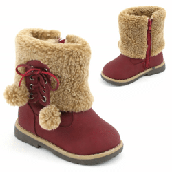 Mädchen Fell Stiefel Schuhe Gr. 18-23 je 8,90 EUR