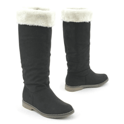 Damen Fell Stiefel Schuhe Gr. 36-41 je 10,95 EUR