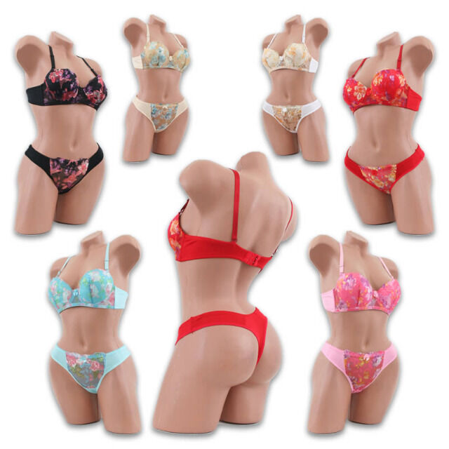Sexy BH Sets Slip String Farbmix Cup B/C je 1,98 EUR
