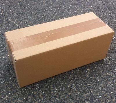 Versandkartons 1-wellig Innenmaße LxBxH 345x130x130mm 