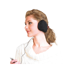 Ohrwärmer mit Kopfhörer Ohrhörer Musik Winter warme Ohren MP3 Player Ohrschützer