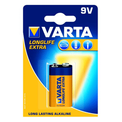 High Power VARTA LONGLIFE 9 V Block - Batterie Alkaline Volt POWER BATTERIEN