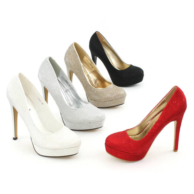 Pumps High Heels Plateau Gr. 36-41 je 9,95 EUR