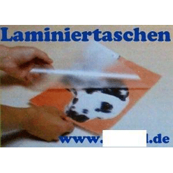 Laminiertaschen/Laminierfolien (54x86mm) 2x125 micron 