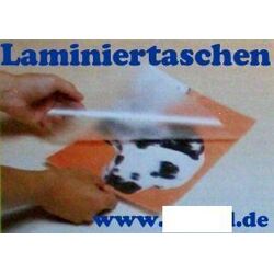 Laminiertaschen/Laminierfolien (80x111mm) in 2x125 micron 
