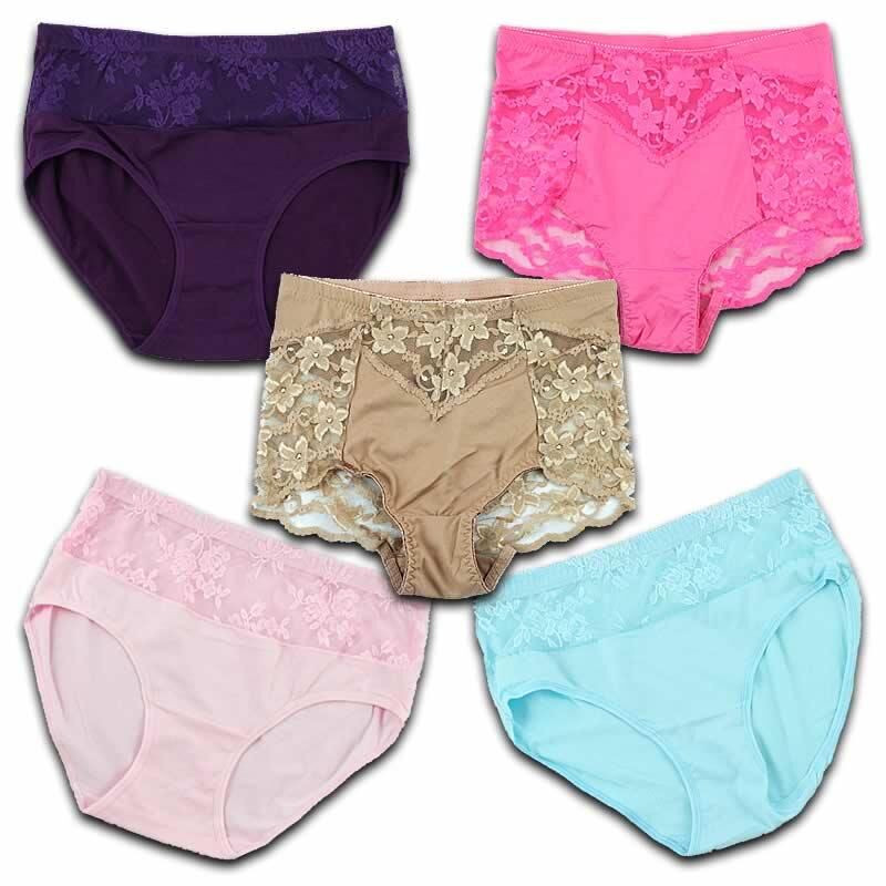 120 Damen Slips Unterhosen Hüftslips in XL bis 4XL nur 0,85€
