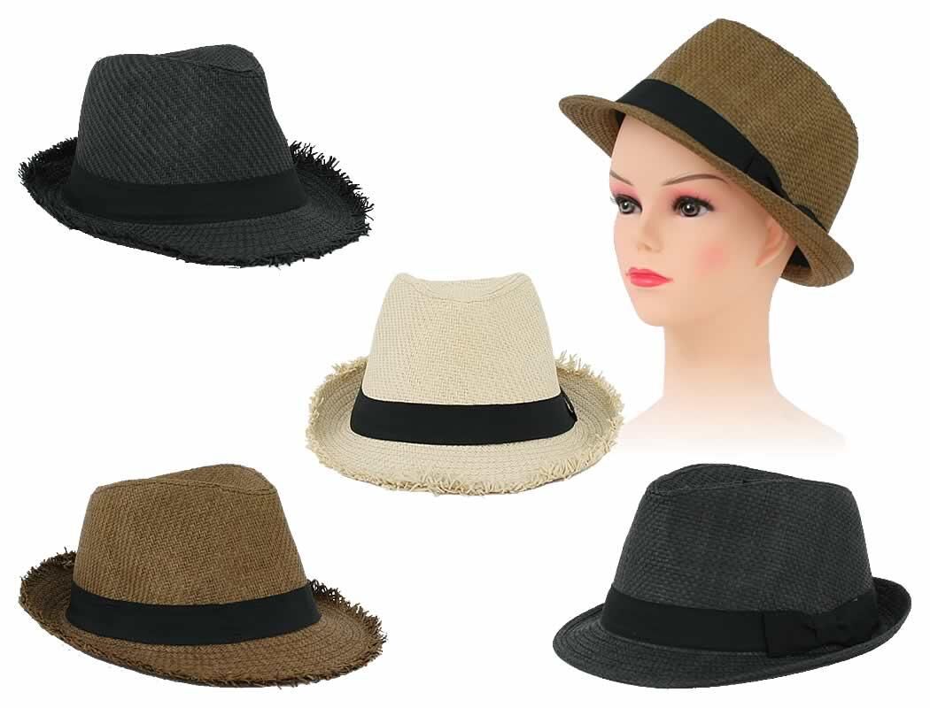 60 Sommerhüte Strohhüte Hüte Unisex Hut Cap Farbmix NEU nur 2,39 Euro