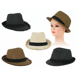 60 Sommerhüte Strohhüte Hüte Unisex Hut Cap Farbmix NEU nur 2,39 Euro