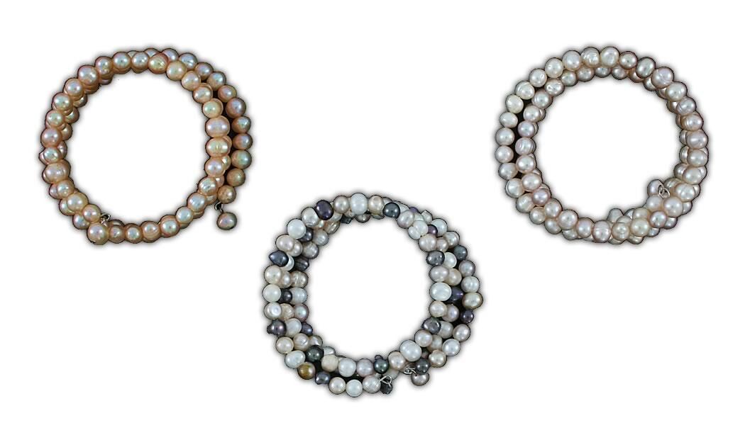 Damen Perlen Armketten Armbänder Armschmuck Perle NEU nur 2,40 Euro