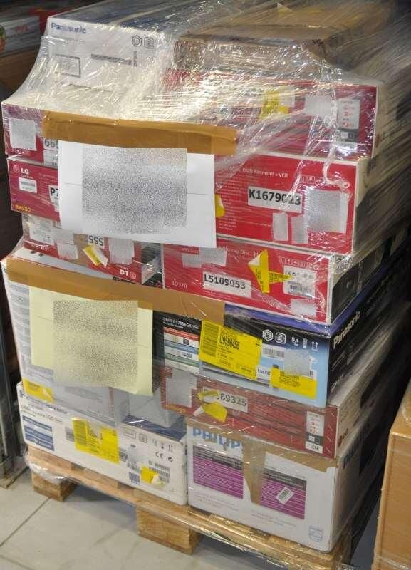 Electrical goods - returned goods, mixed pallet