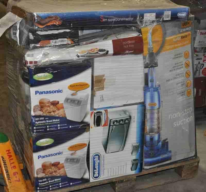 Household goods - returned goods, mixed pallet
