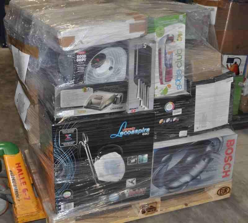 Household goods - returned goods, mixed pallet