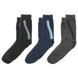 Herren Pesail Business Freizeit Socken Streifen 80% Baumwolle nur 0,36 Euro