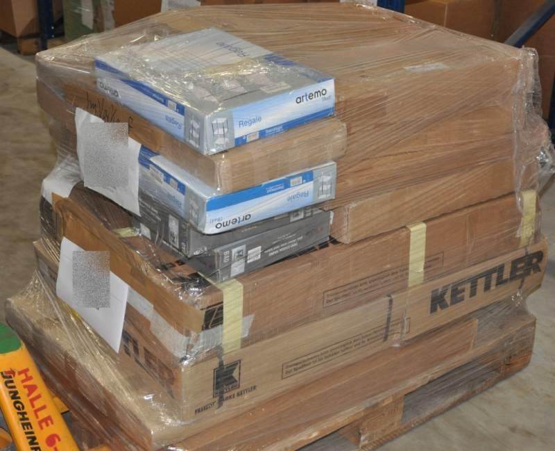 Möbelware - Retourware, Mischpalette