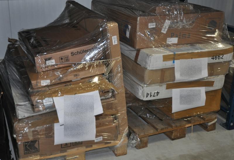 Möbelware - Retourware, Mischpalette