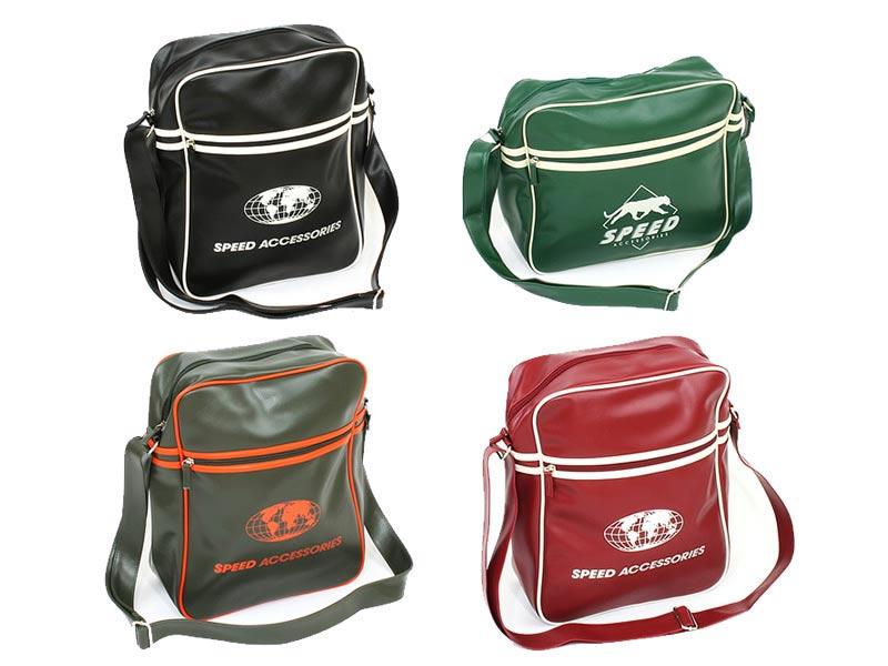 Retro Taschen mit Druck in Kunstleder für nur 6,99 Euro