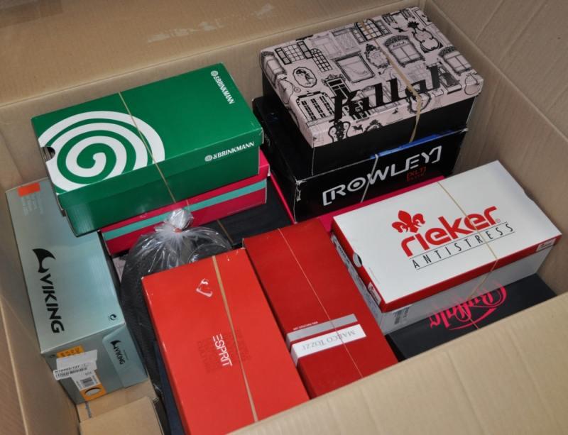 Schuhware - Retourware, Mischpalette