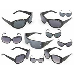 Sexy Damen Sonnenbrillen Sunglasses Brille mit Strass Steinen nur 1,99 Euro