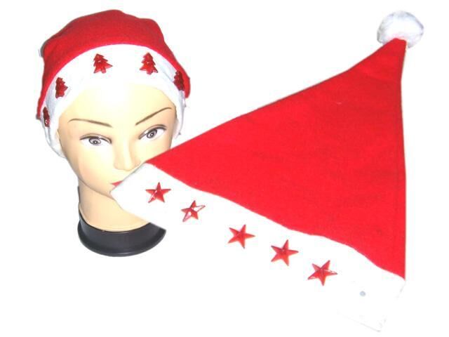 Weihnachtsmütze mit Licht