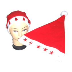 Weihnachtsmütze mit Licht