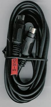 100 Stück S-VHS Kabel 2m Mini-DIN für 0,25€/Stück