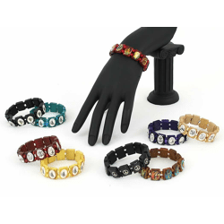 100 Bettel Armbänder Armketten Armschmuck Farbmix Schmuck 0,85 Euro