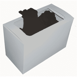 100 stück Probiersocken, einmalsocke 20 Den, schwarz