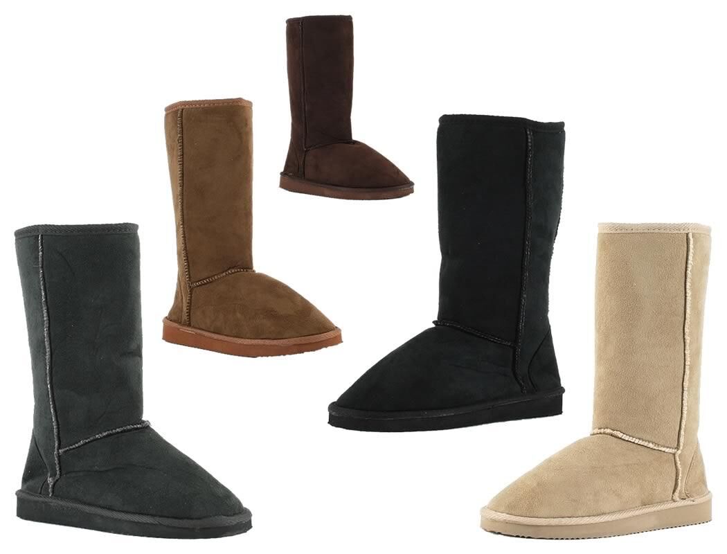 12 Paar Damen Winter Stiefel Boots Schuhe Gefüttert Innen Fell nur 7,50 Euro