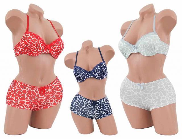 120 BH Sets mit Panty Hot Pant Push Up Cup B Gr. M-XXL Sexy Underwear nur 1,90 Euro