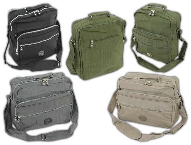 20 Taschen Umhängetaschen Sport Tasche Crinkle Flugumhänger Unisex Bags Farbig