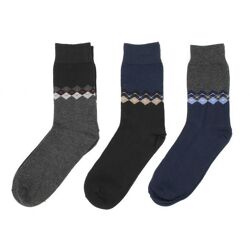 360 P. Herren Pesail Business Freizeit Socken Men Socks Rauten Muster 39-46 nur 0,36 Euro