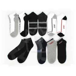 480 Paar Herren Sneaker Socken Socks Füßlinge Mix Farben Design nur 0,33 Euro