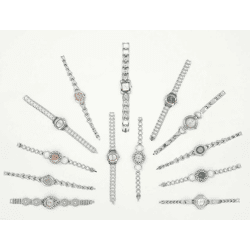 Damen Armband Uhren Uhr Women Watch Watches mit Strass Steinen Feines Glied